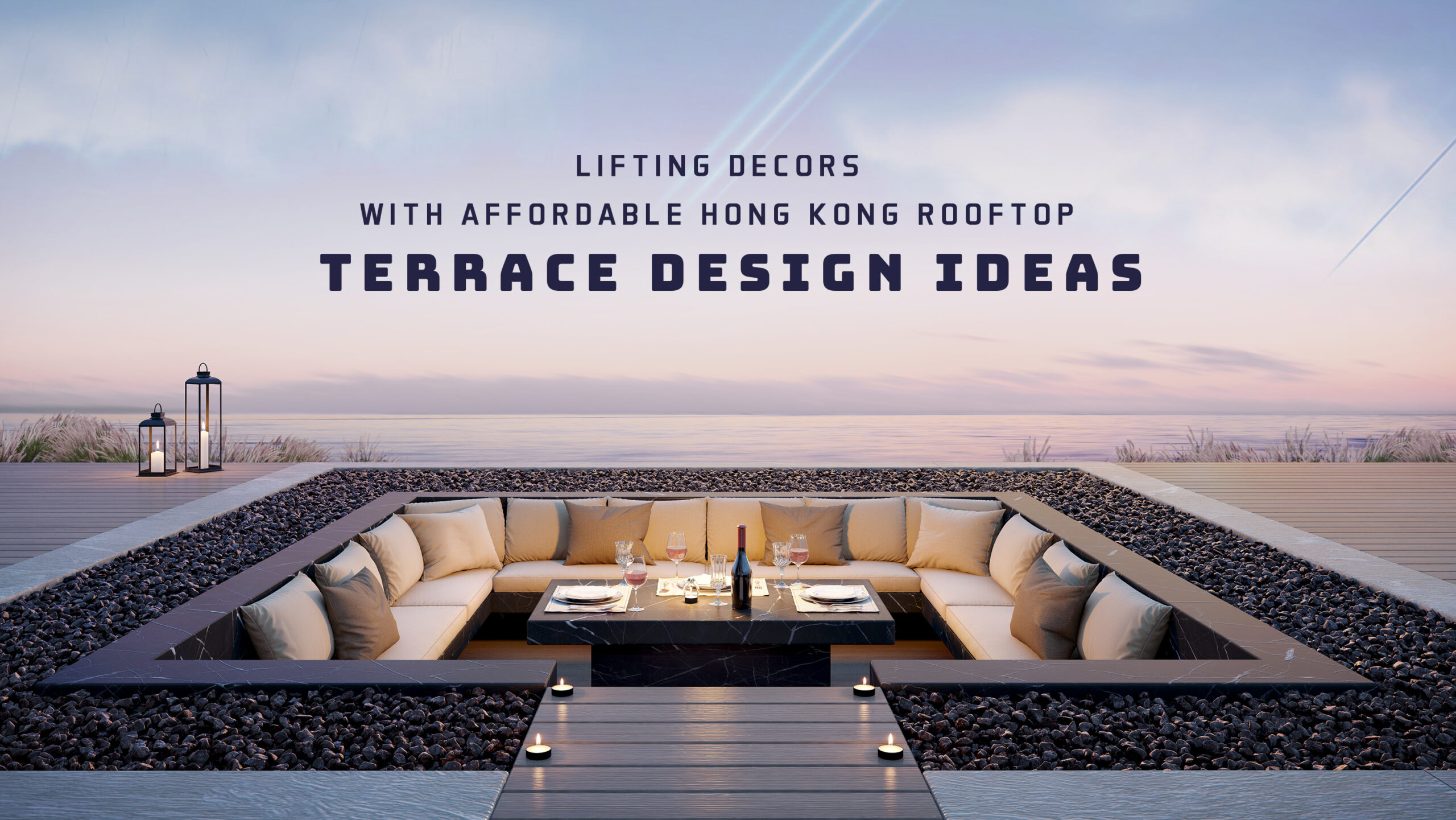 Lifting Decors with Affordable Hong Kong Rooftop Terrace Design Ideas